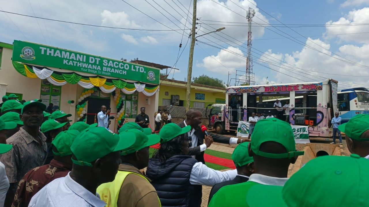 Thamani DT Sacco Kathwana Branch Launch